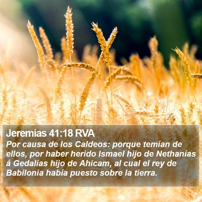 Jeremías 41:18 RVA Bible Verse Image