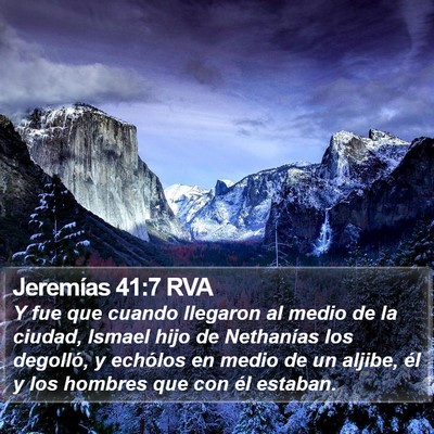 Jeremías 41:7 RVA Bible Verse Image