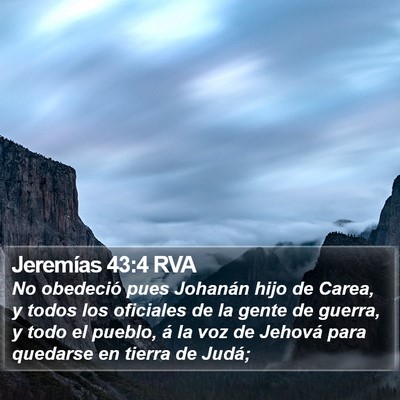 Jeremías 43:4 RVA Bible Verse Image