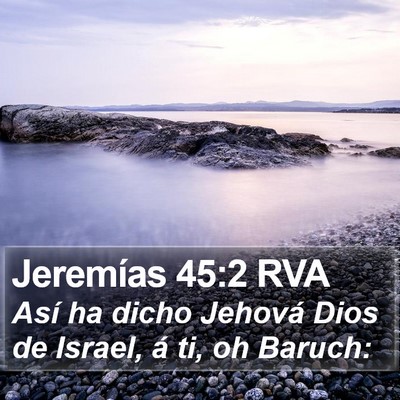 Jeremías 45:2 RVA Bible Verse Image