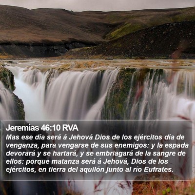 Jeremías 46:10 RVA Bible Verse Image