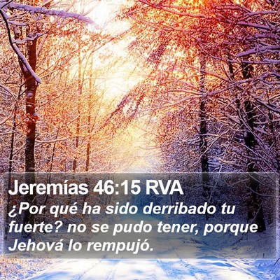 Jeremías 46:15 RVA Bible Verse Image