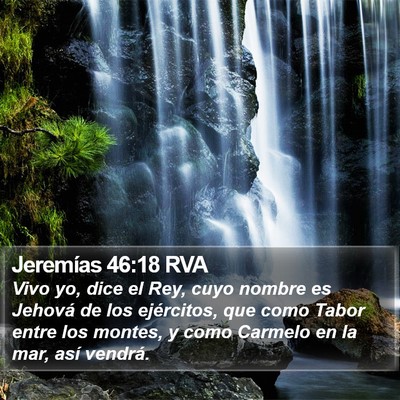 Jeremías 46:18 RVA Bible Verse Image