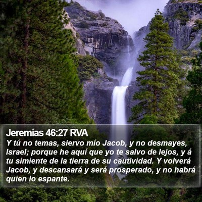 Jeremías 46:27 RVA Bible Verse Image