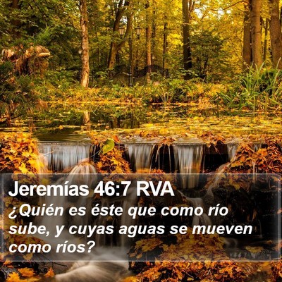 Jeremías 46:7 RVA Bible Verse Image