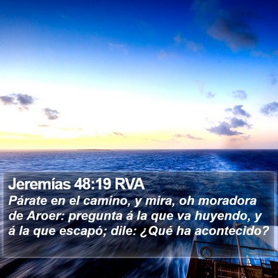 Jeremías 48:19 RVA Bible Verse Image