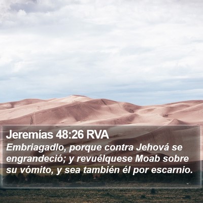 Jeremías 48:26 RVA Bible Verse Image