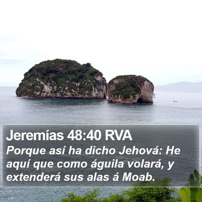 Jeremías 48:40 RVA Bible Verse Image