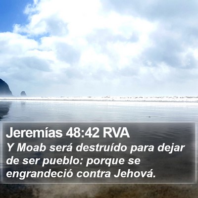 Jeremías 48:42 RVA Bible Verse Image
