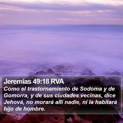 Jeremías 49:18 RVA Bible Verse Image
