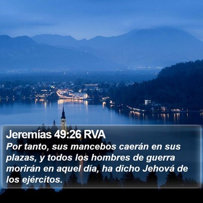 Jeremías 49:26 RVA Bible Verse Image