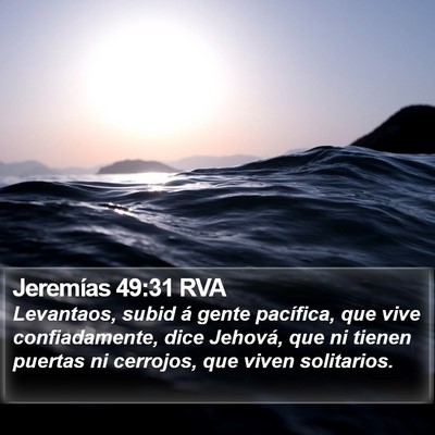 Jeremías 49:31 RVA Bible Verse Image