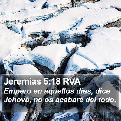 Jeremías 5:18 RVA Bible Verse Image
