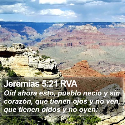 Jeremías 5:21 RVA Bible Verse Image