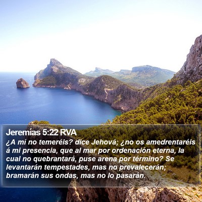 Jeremías 5:22 RVA Bible Verse Image