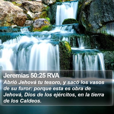 Jeremías 50:25 RVA Bible Verse Image