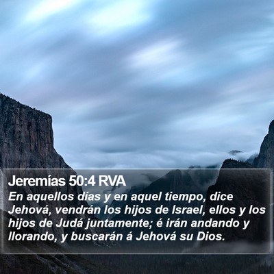 Jeremías 50:4 RVA Bible Verse Image