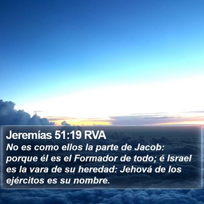 Jeremías 51:19 RVA Bible Verse Image