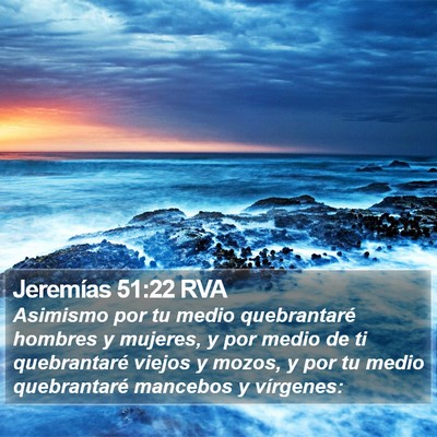 Jeremías 51:22 RVA Bible Verse Image