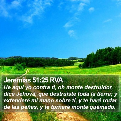 Jeremías 51:25 RVA Bible Verse Image