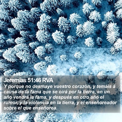 Jeremías 51:46 RVA Bible Verse Image