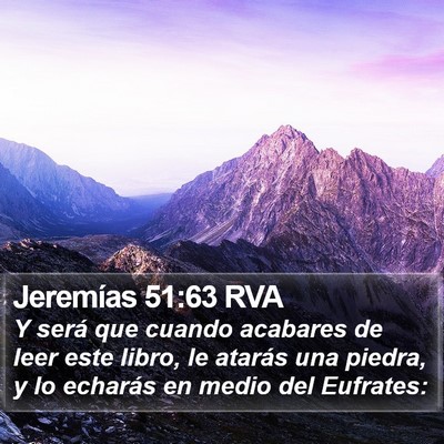 Jeremías 51:63 RVA Bible Verse Image