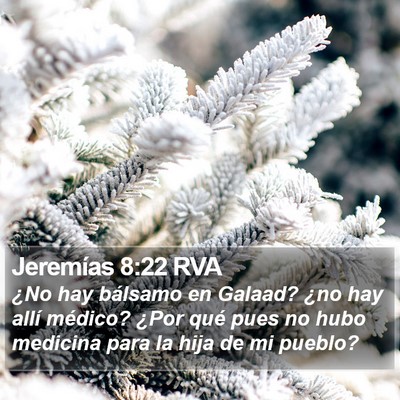 Jeremías 8:22 RVA Bible Verse Image