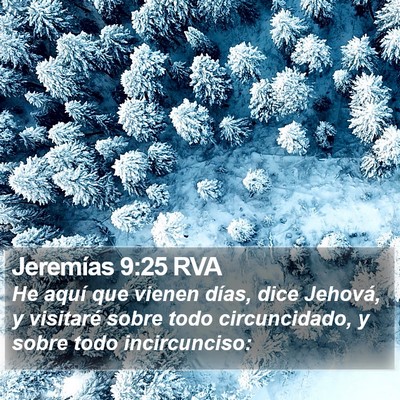 Jeremías 9:25 RVA Bible Verse Image
