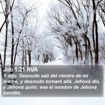 Job 1:21 RVA Bible Verse Image