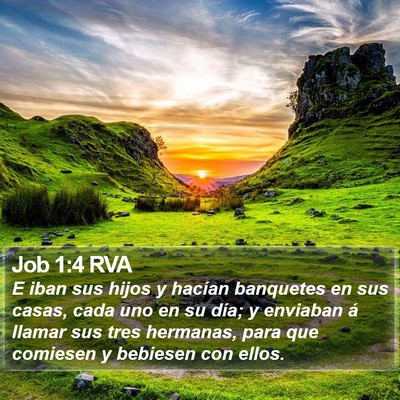 Job 1:4 RVA Bible Verse Image