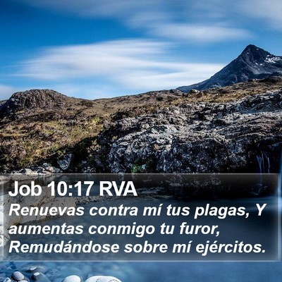 Job 10:17 RVA Bible Verse Image