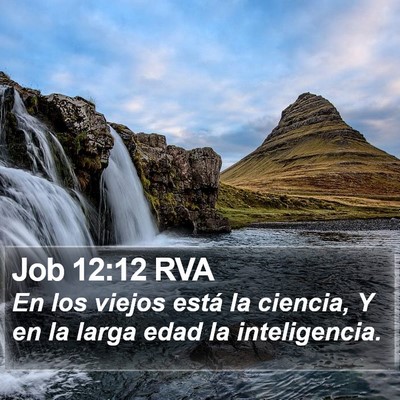 Job 12:12 RVA Bible Verse Image