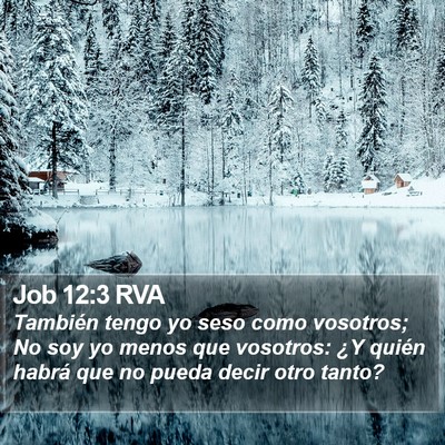 Job 12:3 RVA Bible Verse Image