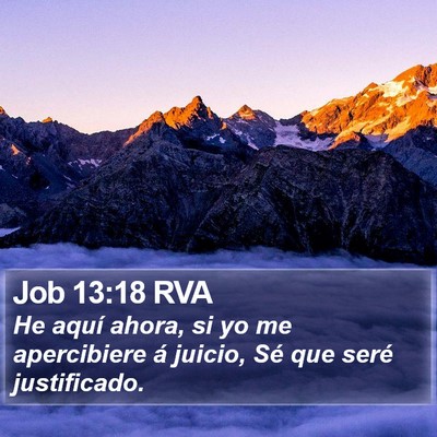 Job 13:18 RVA Bible Verse Image
