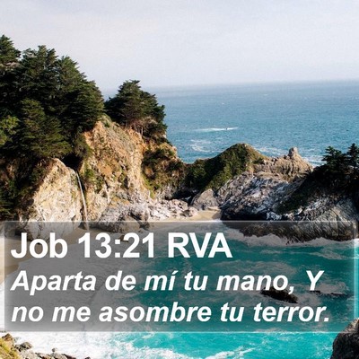 Job 13:21 RVA Bible Verse Image