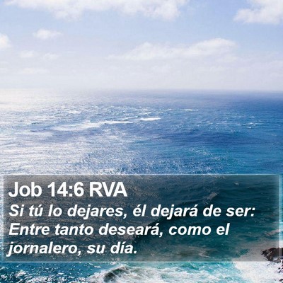 Job 14:6 RVA Bible Verse Image