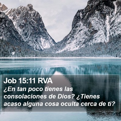 Job 15:11 RVA Bible Verse Image
