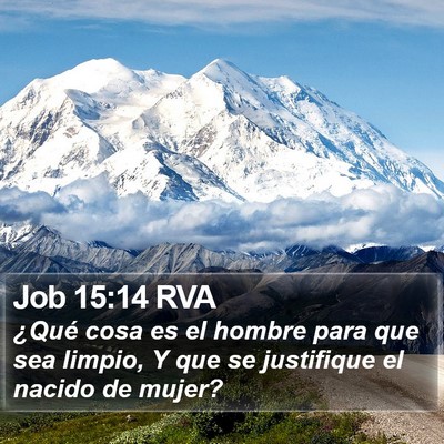 Job 15:14 RVA Bible Verse Image