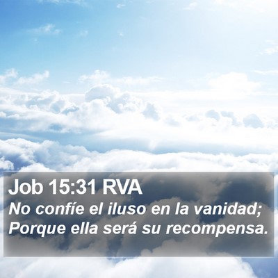 Job 15:31 RVA Bible Verse Image
