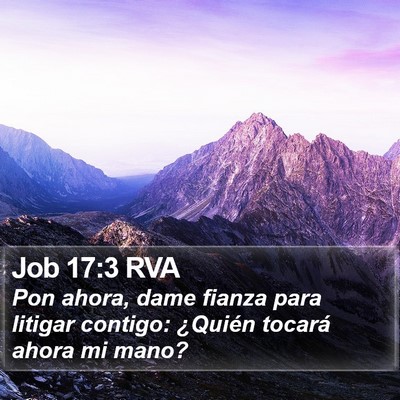 Job 17:3 RVA Bible Verse Image