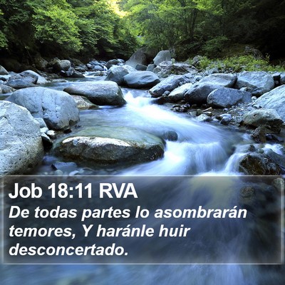 Job 18:11 RVA Bible Verse Image