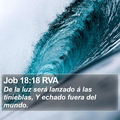 Job 18:18 RVA Bible Verse Image