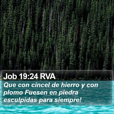 Job 19:24 RVA Bible Verse Image