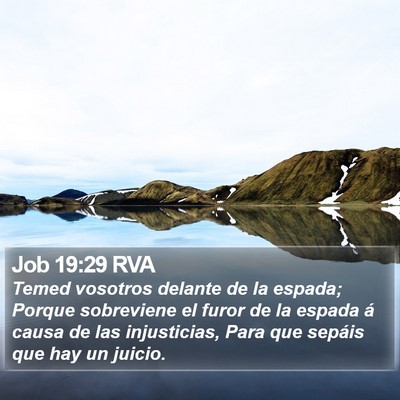 Job 19:29 RVA Bible Verse Image