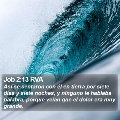 Job 2:13 RVA Bible Verse Image