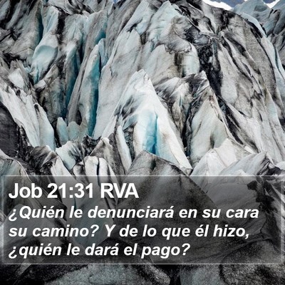 Job 21:31 RVA Bible Verse Image