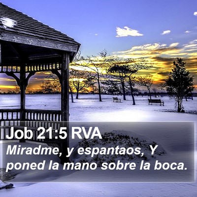 Job 21:5 RVA Bible Verse Image