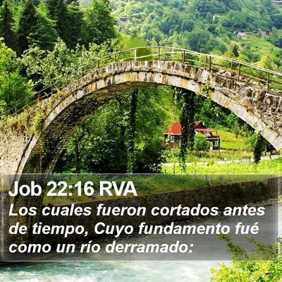 Job 22:16 RVA Bible Verse Image