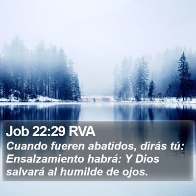 Job 22:29 RVA Bible Verse Image