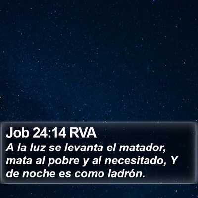 Job 24:14 RVA Bible Verse Image